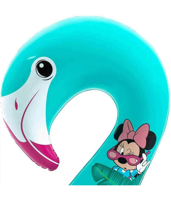 AUFBLASBARE MINNIE FLAMINGO ISLAND POOLMATRATZE 174X140X141CM