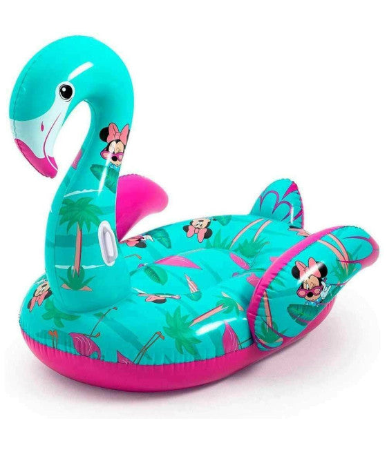 AUFBLASBARE MINNIE FLAMINGO ISLAND POOLMATRATZE 174X140X141CM