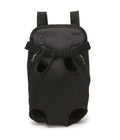 ATMUNGSAKTIVE HAUSTIER RUCKSACK HUNDE VERSTELLBARE MESH TG.M SCHWARZ
