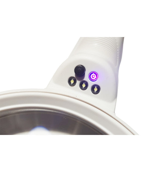 4X LOOKING LENS 3 LED WHITE LIGHT FOCUS 125mm