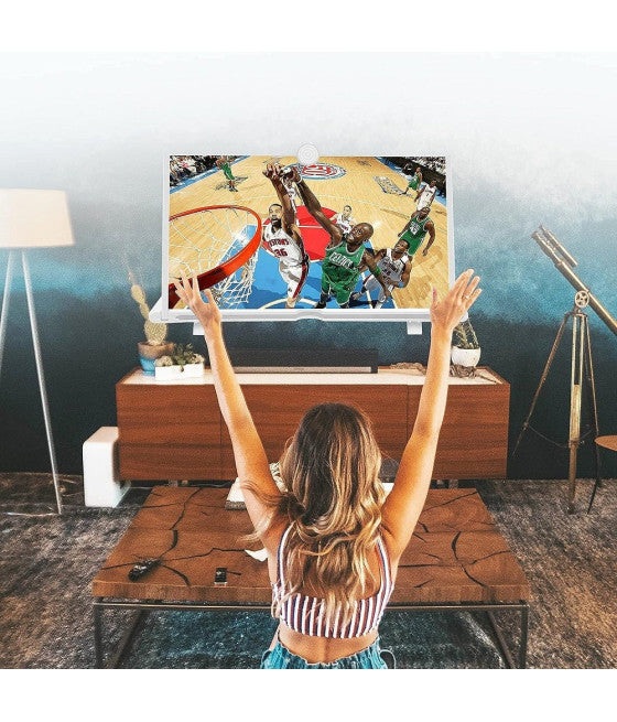 12" 3D-BILDSCHIRMLUPE FÜR SMARTPHONE UND VIDEOFILME