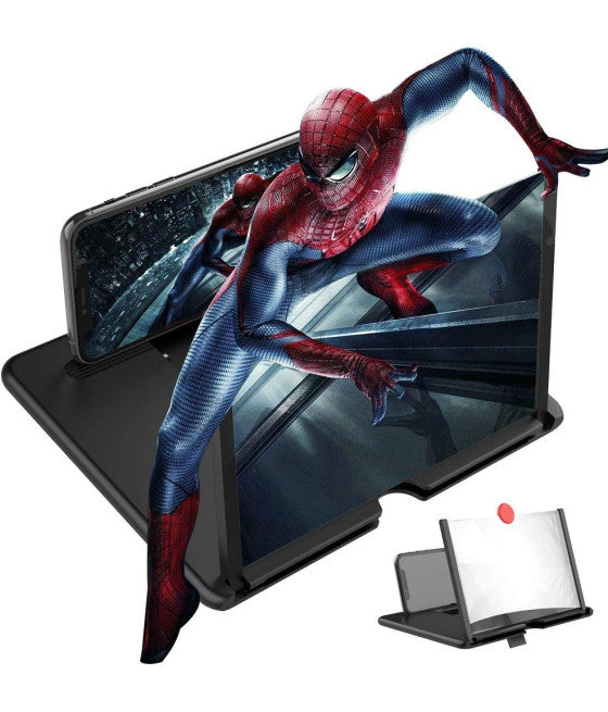 12" 3D-BILDSCHIRMLUPE FÜR SMARTPHONE UND VIDEOFILME