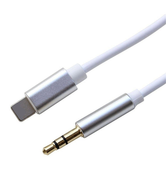 AUDIO ADAPTER KABEL IPHONE 7 UND 7 PLUS AUX KLINKE LIGHTNING AUF 3,5 MM MÄNNLICH
