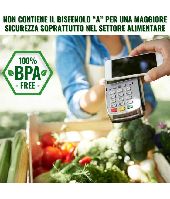 10 ROLLEN POS-THERMOPAPIER 57MMX20MT KOMPATIBEL MIT POS-GERÄTEN