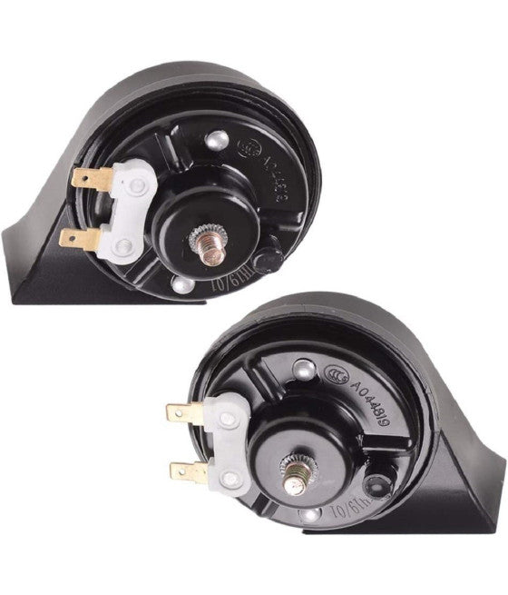 2PCS DOUBLE TONE HORN UNIVERSAL SIGNAL HORN CAR TRUCK MOTORCYCLE