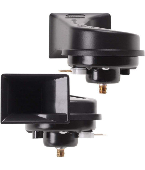 2PCS DOUBLE TONE HORN UNIVERSAL SIGNAL HORN CAR TRUCK MOTORCYCLE