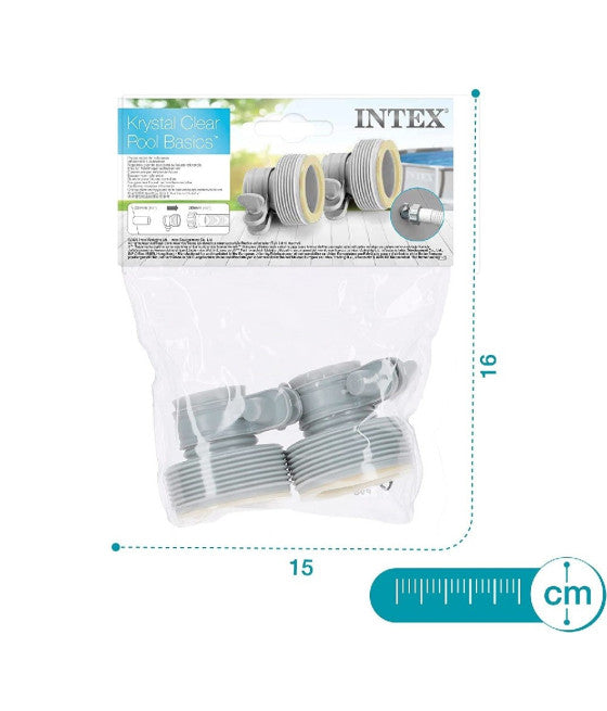 2STÜCK ADAPTER TYP B POOLPUMPEN KLAMMERFILTER ZUBEHÖR 26061