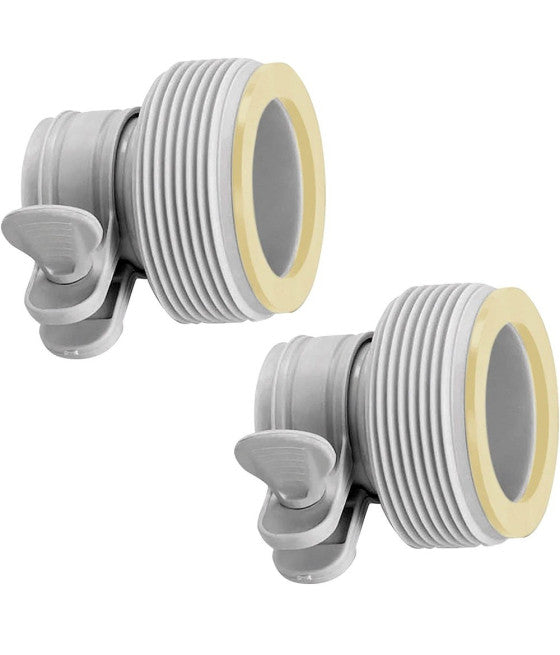 2STÜCK ADAPTER TYP B POOLPUMPEN KLAMMERFILTER ZUBEHÖR 26061