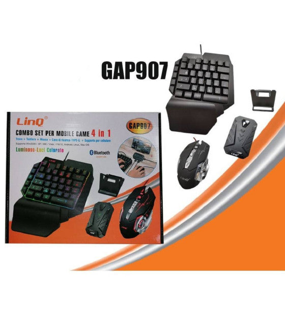 4IN1 COMBO SET SPIEL ZUBEHÖR FÜR SMARTPHONES BLUETOOTH GAP907