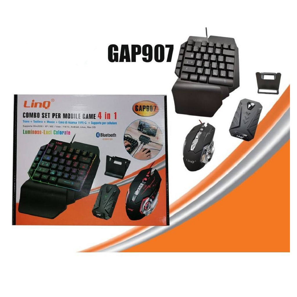 4IN1 COMBO SET SPIEL ZUBEHÖR FÜR SMARTPHONES BLUETOOTH GAP907