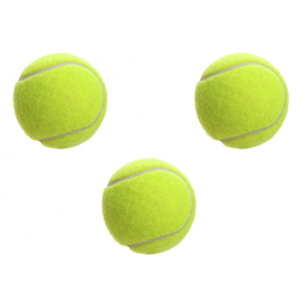 3ER PACK KLASSISCHE TENNISBÄLLE NORMALE GRÖSSE BILLIGE BÄLLE