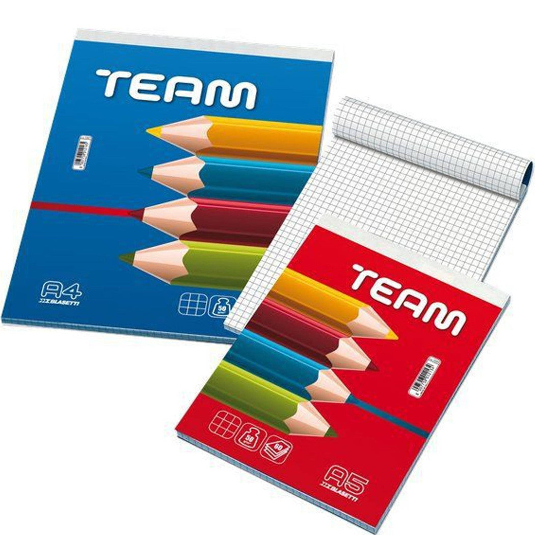 3ER PACK A5 QUADRATISCHE NOTIZBLÖCKE 50 BLATT 5 MM NOTIZBLOCK