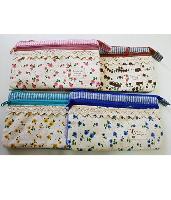 3-FACH-SCHÖNHEITSKOFFER MAKE-UP KOSMETIKTASCHE 2 REISSVERSCHLÜSSE