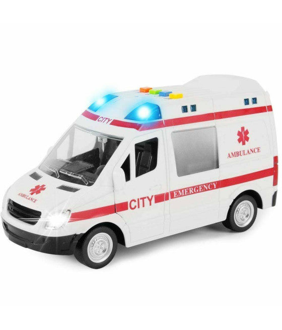 AMBULANZOLO BAMBINI CON MOVIDATION SIRENA LUCI SUONI