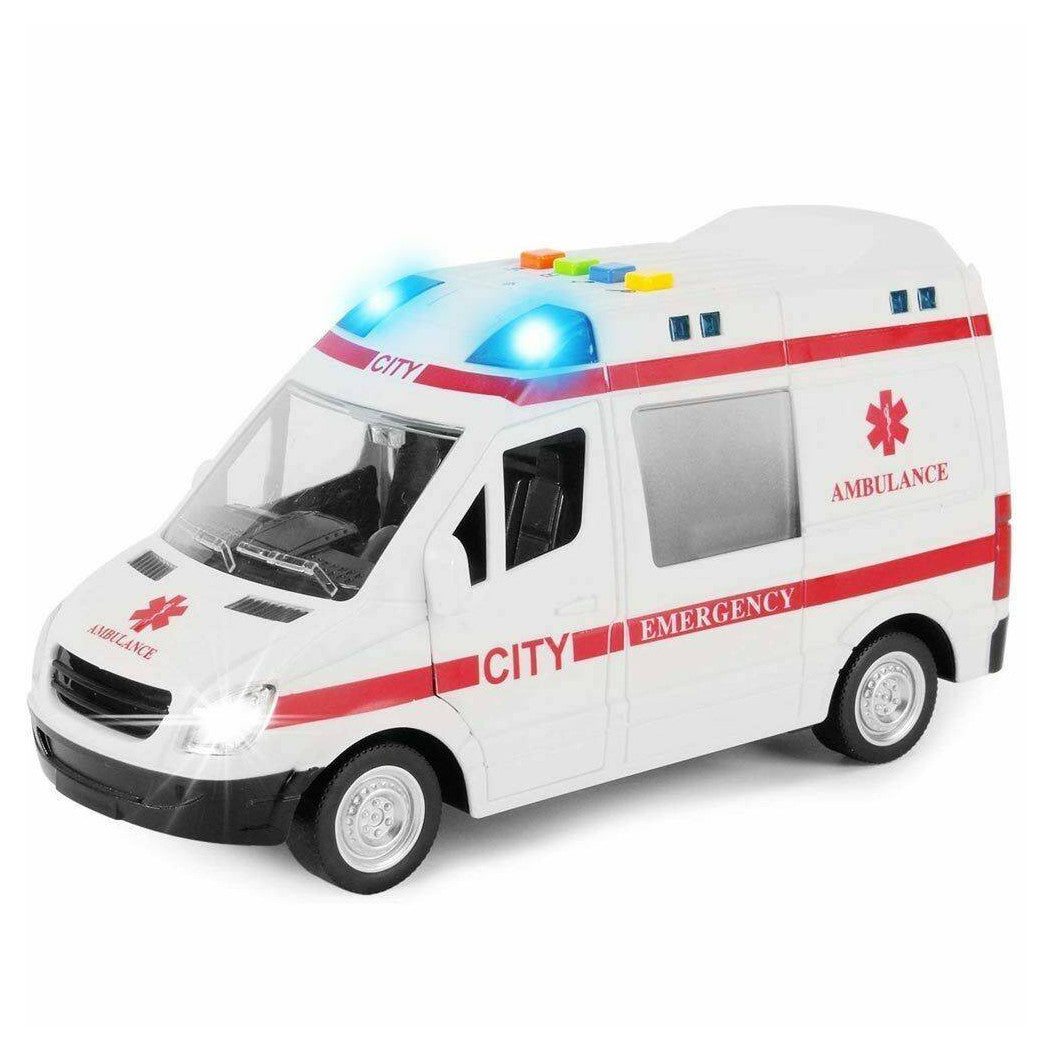 AMBULANZOLO BAMBINI CON MOVIDATION SIRENA LUCI SUONI