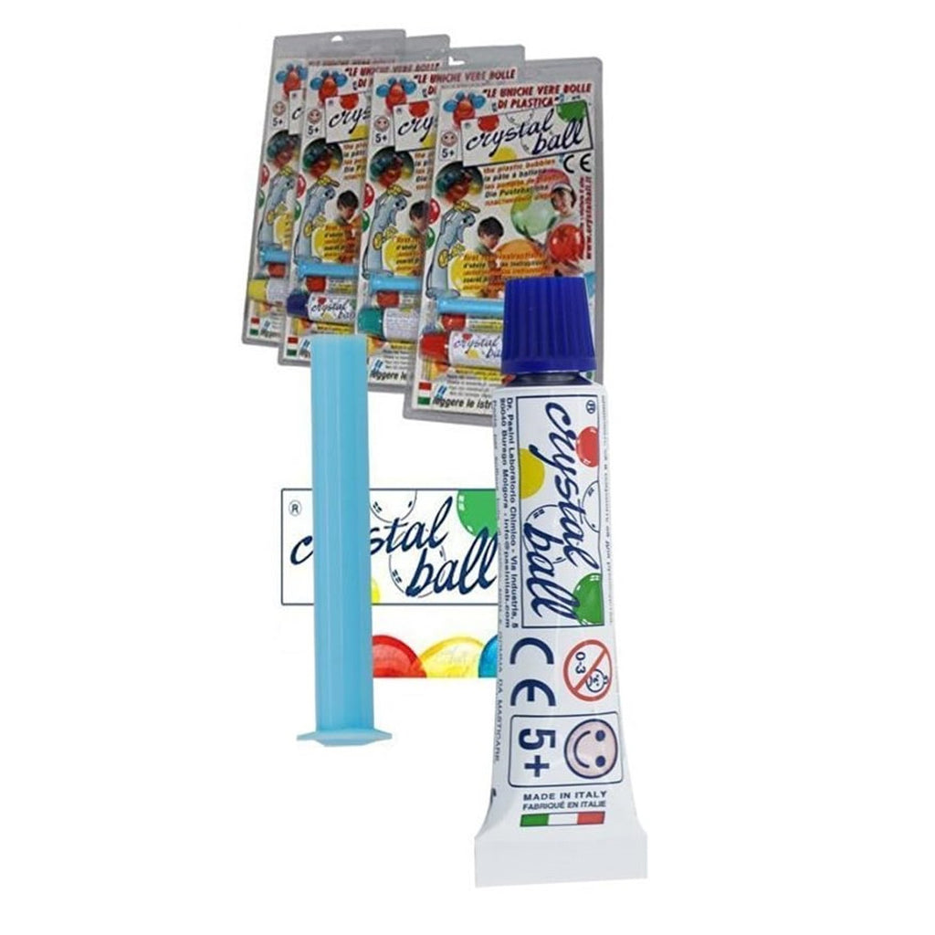 1 PACK KRISTALLKUGELN KUNSTSTOFFBLASEN PARTYSPIEL FÜR KINDER