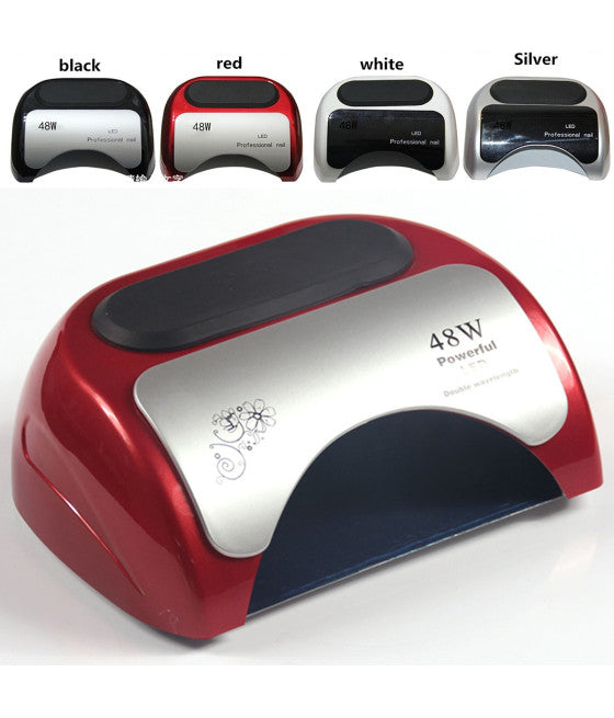 48W LED UV LAMPE CCFL FÜR NAGELDESIGN TIMER NAILART OFEN