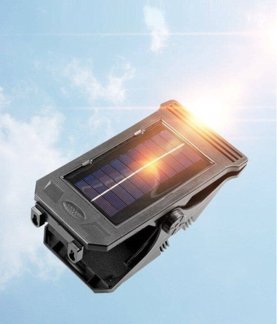 128 SMD LED SOLAR GARTENLICHTLAMPE MIT MOSKITONETZ