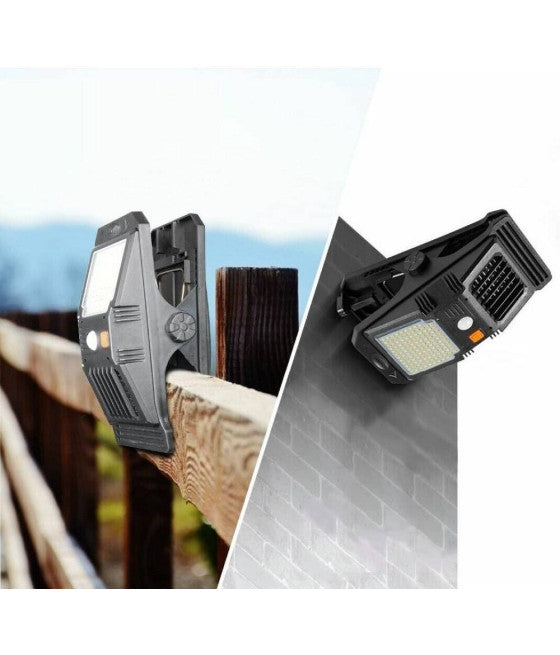 128 SMD LED SOLAR GARTENLICHTLAMPE MIT MOSKITONETZ