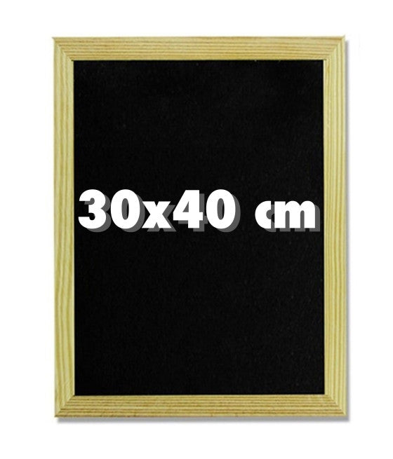 30 X 40 CM SCHWARZE KREIDETAFEL HEIMBÜRO SCHULE
