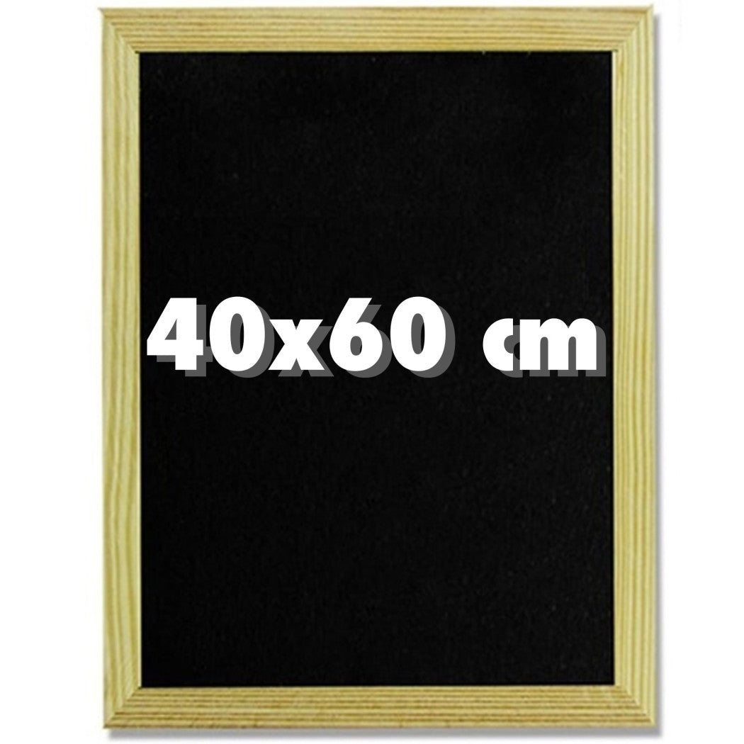 40 X 60 CM SCHWARZE KREIDETAFEL HEIMBÜRO SCHULE