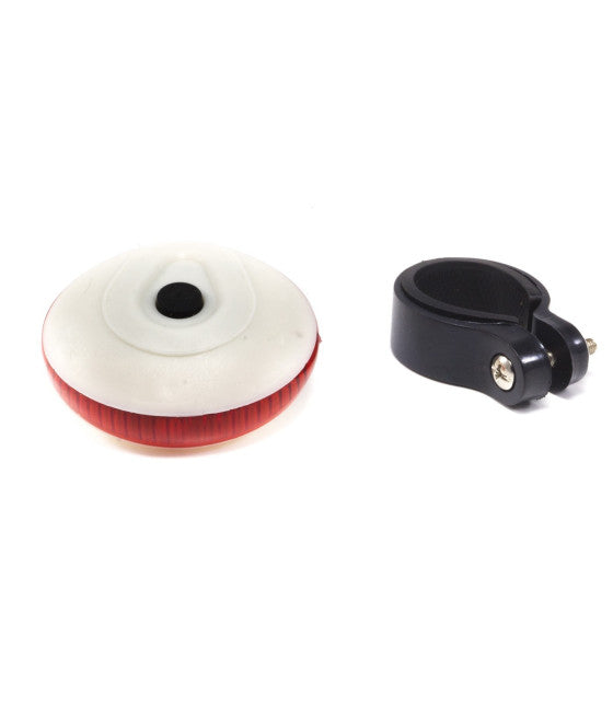 5 LED FAHRRADSCHEINWERFER HINTERE SICHTBARKEIT NACHT BATTERIE LICHT