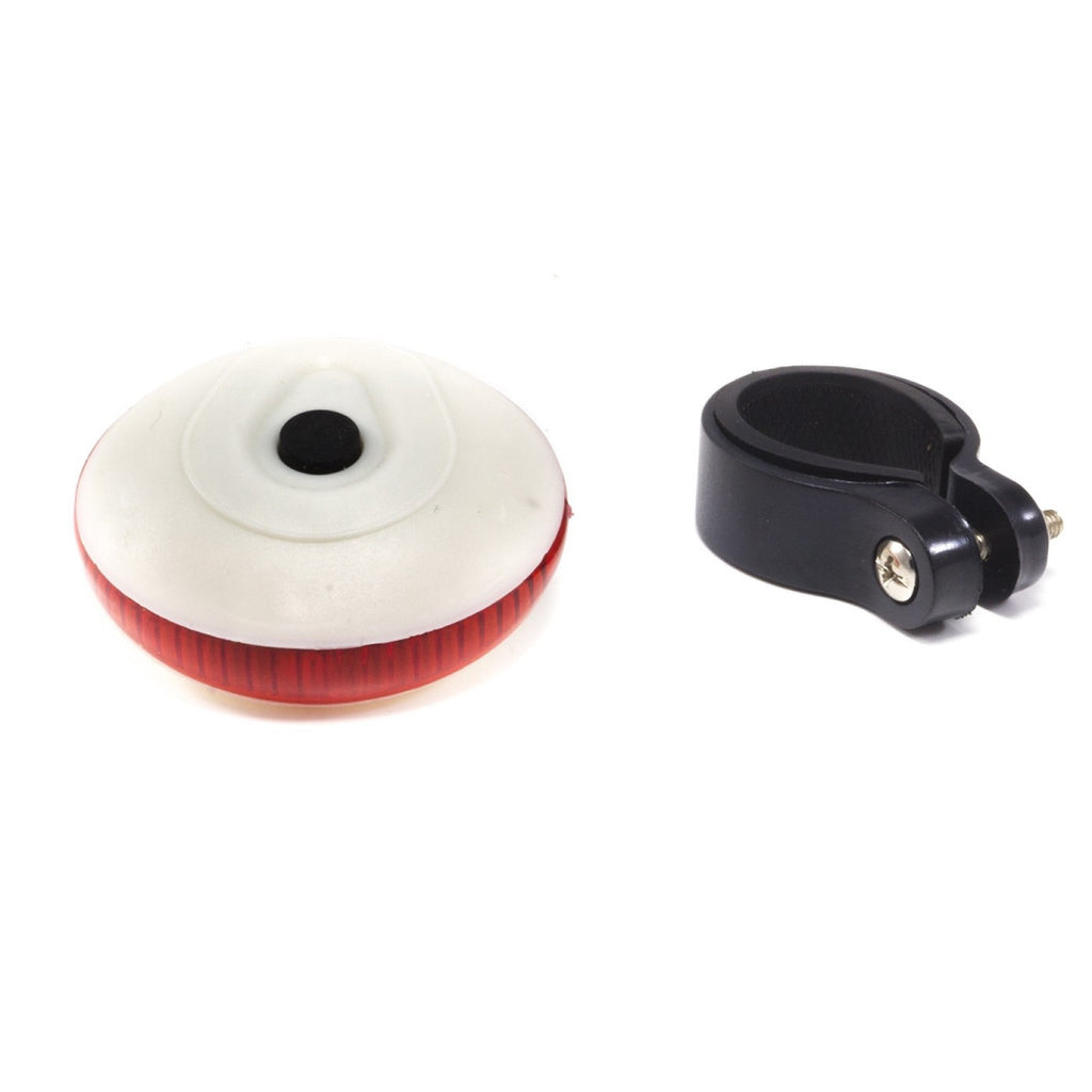 5 LED FAHRRADSCHEINWERFER HINTERE SICHTBARKEIT NACHT BATTERIE LICHT