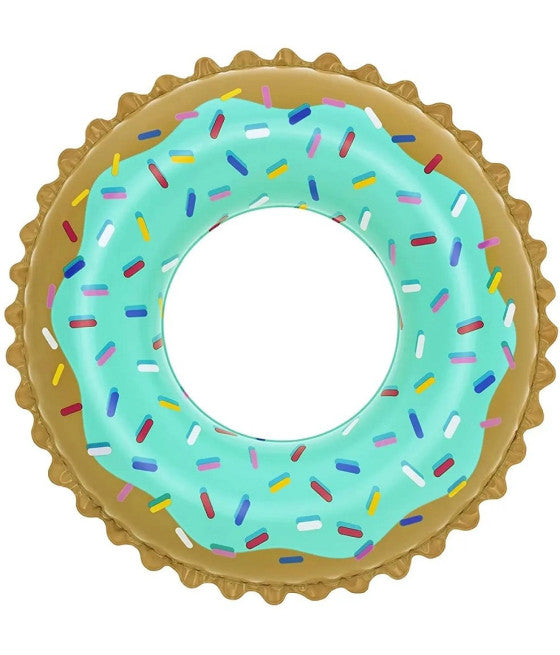 AUFBLASBARE RETTUNGSBOJE 91CM DONUT SÜSS MEER POOL 36300