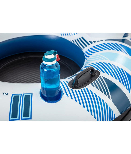 AUFBLASBARE SCHWIMMWESTE RAPID RIDER 2 SITZER 251X132 CM 43113