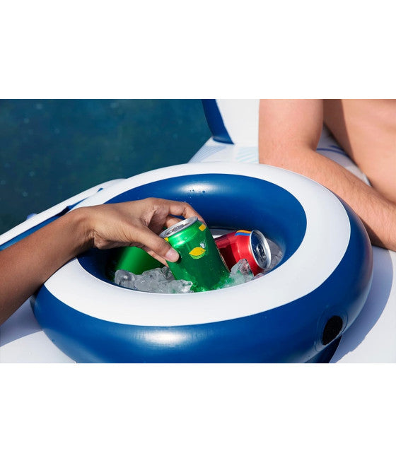 AUFBLASBARE SCHWIMMWESTE RAPID RIDER 2 SITZER 251X132 CM 43113