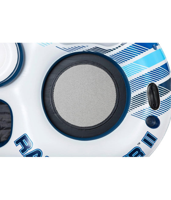 AUFBLASBARE SCHWIMMWESTE RAPID RIDER 2 SITZER 251X132 CM 43113