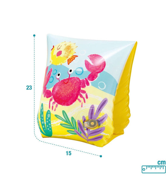 ARMLEHNEN FUN FISH 23 X 15 CM MEHRFARBIG KINDER SCHWIMMBAD 58652