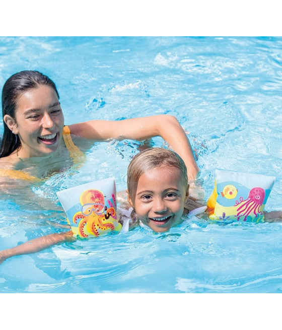 ARMLEHNEN FUN FISH 23 X 15 CM MEHRFARBIG KINDER SCHWIMMBAD 58652