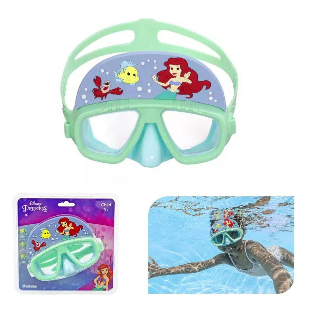 ARIEL TAUCHMASKE FÜR KINDER EINSTELLBAR SCHWIMMBAD MEER SOMMER 3+