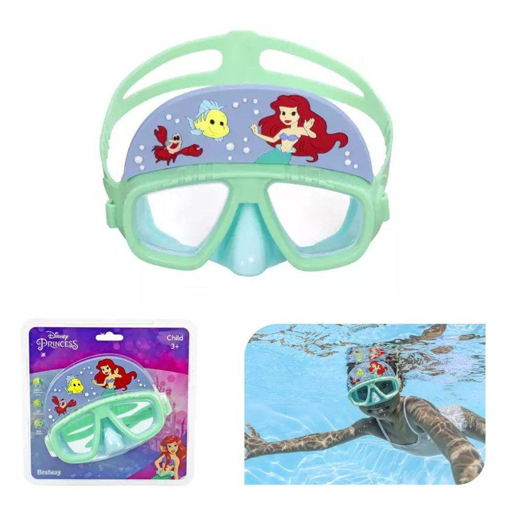 ARIEL TAUCHMASKE FÜR KINDER EINSTELLBAR SCHWIMMBAD MEER SOMMER 3+