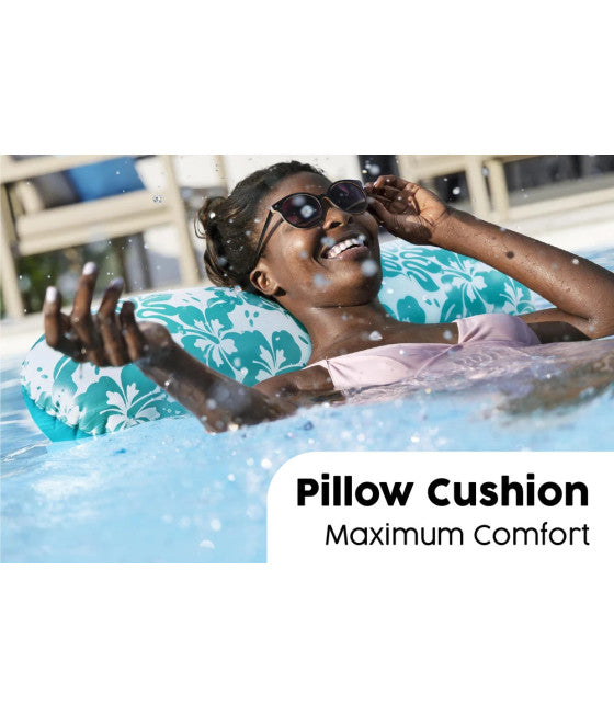 Aufblasbare Hängemattenmatratze, schwimmendes tropisches Design, 43839