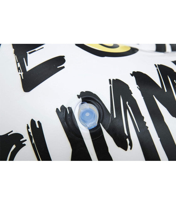 Aufblasbare Matratze in Kaktusform mit Zitaten, 185 x 155 cm, 016169