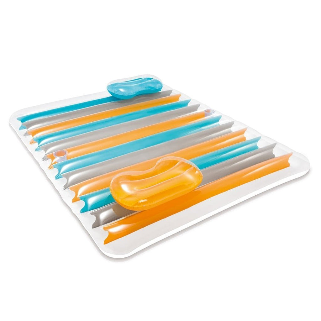 2-SITZER LUFTMATRATZE MIT DOPPELKISSEN 198 X 160 CM MULTICOLOR