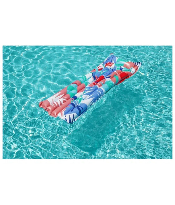 AUFBLASBARE LUFTMATTE MEHRFARBIG 2 TUBE 183 X 69 CM 44033