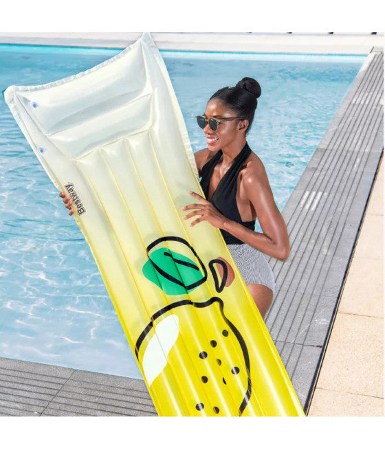 Aufblasbare Schwimmmatratze mit Zitrone, Grafik 44122