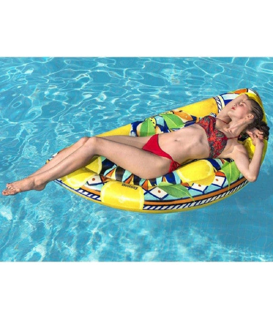 AUFBLASBARE MATRATZE MAIOLICA SICILIANA 171X89CM SOMMER POOL 43364