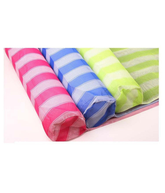 AUFBLASBARE HÄNGEMATTE MATRATZE FÜR SCHWIMMBAD MEER ENTSPANNEN PVC STOFF 130X70CM