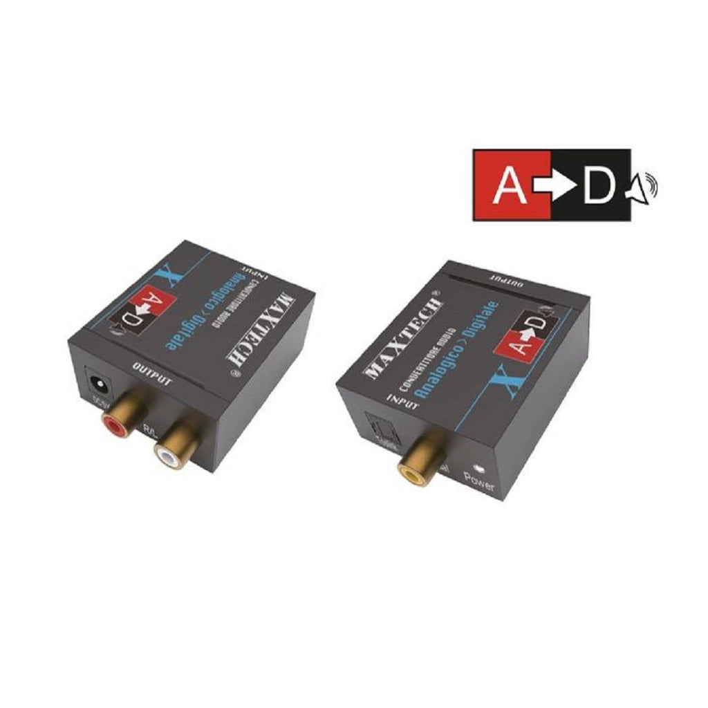 ANALOGISCHER KONVERTIER R/L TOSLINK DK202