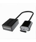 ACVO MICRO USB/USB CELLULARE OTG/5PIN 8CM MAXTECH OTG-M02