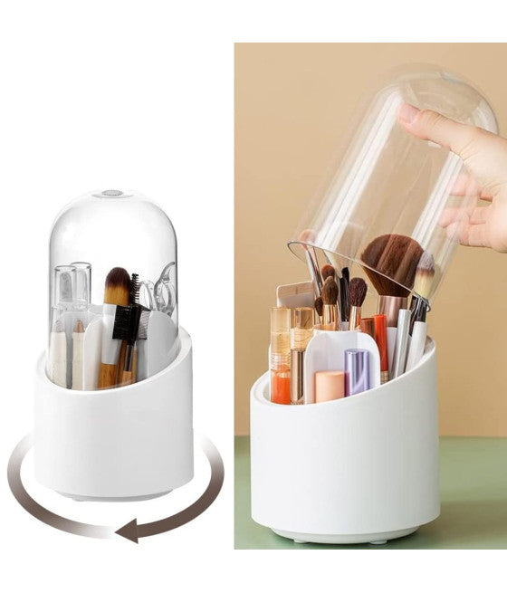 Anti-Staub-Make-up-Make-up-Halter, Organizer, wasserdicht, um 360° drehbar