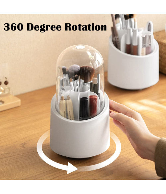 Anti-Staub-Make-up-Make-up-Halter, Organizer, wasserdicht, um 360° drehbar