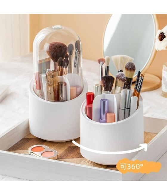 Anti-Staub-Make-up-Make-up-Halter, Organizer, wasserdicht, um 360° drehbar