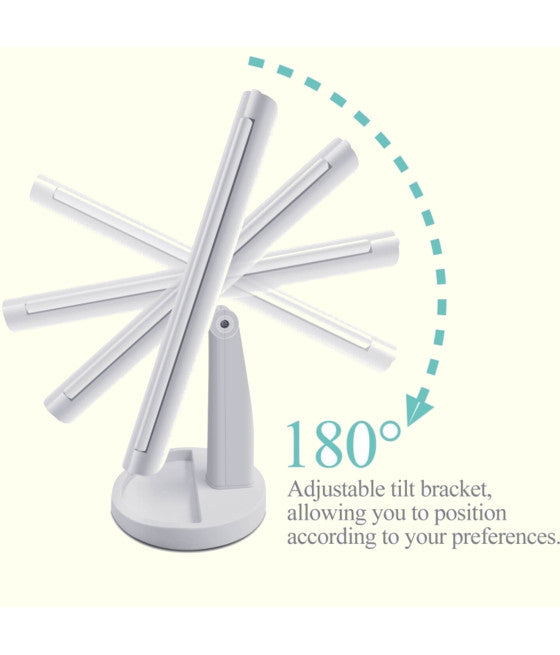 360-GRAD-DREHSPIEGEL TOUCHSCREEN-TISCH 2 VERGRÖSSERUNGEN BAD MAKE-UP