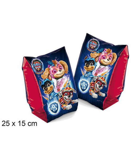 AUFBLASBARE ARMLEHNE PAW PATROL SEA SCHWIMMBAD FÜR KINDER ÄRMEL 25X15CM