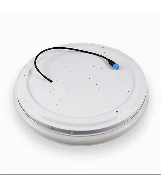 400W SOLARPANEL LED DECKENLEUCHTE MIT DÄMMERUNGSSENSOR IP65